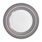 Gibson Home Silver Wind 16 Piece Fine Ceramic Dinnerware Set in Grey and Pink 130975.16 - alternate 5