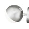 Z-Lite Realm Sphere 1 Light Wall Sconce, Brushed Nickel/Matte Opal, 6.25 In W 7517-1S-BN - alternate 3