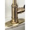 Kingston Brass Single-Handle Bar Faucet with Knurled Handle, Antique Brass KSD8503RKX - alternate 3