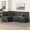 Baxton Studio Bryna Dining Nook Bench Set 267-14640-ZORO - alternate 4