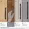 Amerock Highland Ridge 7-9/16 inch 192mm Center-to-Center Black Bronze Cabinet Pull BP55327BBR - alternate 2