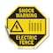 Signmission Shock Warning Electric Fence, 18 Inch X 18 Inch, Vinyl Decal OC-D-18-51 - alternate 1