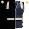Dome75 Hi-Vis Safety Vest 2X/3X Class Non-ANSI/Enhanced Visibility , Zipper 2 Pockets, 1 Mic Tab DV1281 - alternate 3