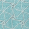 Homeroots 3' X 5' Teal Blue And Ivory Geometric Washable Indoor Outdoor Area Rug 612905 - alternate 5