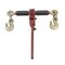 Mytee Products Chain Binder Ratchet Style 5/16 3/8in Gold Chromate Hooks 7,100# WLL w/ Open Body Design CBRS516X-EZ - alternate 5