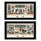 Homeroots Set Of Two Farm Fresh 2 Black Framed Print Wall Art, 2PK 407488 - alternate 1