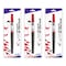 Pentel Color Brush with Water-Based Ink, Medium Tip, Red, 3PK GFLBP102 - alternate 1