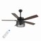 Jonathan Y Max 52" 3-Light Farmhouse Industrial Iron/Wood Mobile-App/Remote-Controlled LED Ceiling Fan, Black/Da JYL9721A - alternate 5