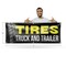 Signmission Tires Truck and Trailer, 24 Inch x 72 Inch, Vinyl Banner B-72-30895 - alternate 3