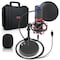 Pyle Pyle USB Microphone Podcast Recording Kit, Cardioid, Shock Mount, Pop Filter, Windows PC/Mac PDMIKT200 - alternate 1