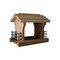 Audubon Bird Feeder Large Ranch Wild Bird 5 lb Cedar Combo Seed & Suet 4 ports Brown NARANCH3 - alternate 1