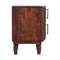 Homeroots 22" Brown Solid Wood Two Drawer Nightstand 701723 - alternate 5
