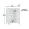 Sauder Base Storage Cabinet Srm 3a 443665 - alternate 2