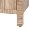 Bali & Pari Paine Bohemian Woven Grasscloth 2-Drawer Nightstand 255-14049-ZORO - alternate 5