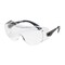 Bouton Optical OTG Rimless Safety Glasses with Black / Gray Temple, Clear Lens and Anti-Scratch Coating 250-98-0000 - alternate 1