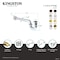 Kingston Brass 1-1/2 in. P-Trap with Box Flange, 19 in. Length, 18 Gauge, Polished Brass CC6122 - alternate 2