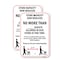 Signmission Store Capacity Now Reduced No More Than 2, 12'' X 18'' 2 Signs, Heavy Gauge Aluminum, 2PK A-1218-2PACK-25437 - alternate 1