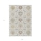 Homeroots 9' X 12' Ivory Brown And Gray Damask Washable Indoor Outdoor Area Rug 599428 - alternate 3