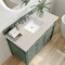 James Martin Vanities Brittany 48" Single Vanity, Smokey Celadon, w/ 3 CM Siberian Silestone Top 650-V48-SC-3SFR - alternate 3