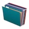 Pendaflex Recycled Hanging File Folders, Letter Size, 1/5-Cut Tabs, Assorted Colors, 25PK 81667 - alternate 1