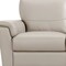 Homeroots 85" Beige Leather Sofa With Black Legs 491298 - alternate 3