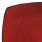 Hometrends Soho Lounge 4 Piece 7.5 Inch Square Stoneware Salad Plate Set in Red 121024.01A - alternate 4