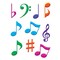 Teacher Created Resources Musical Notes Accents, 30-Piece Set, 3PK 5417 - alternate 2