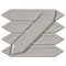 Andova Tiles Concerto-Malorum 2-in. x 8-in. Beveled Picket Glossy Ceramic Wall Tile, 60PK ANDCMAL1075 - alternate 2
