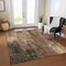 Homeroots 9' X 12' Beige And Taupe Abstract Washable Indoor Outdoor Area Rug 617648 - alternate 4