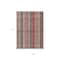 Homeroots 9' X 12' Red Pink And Pewter Plaid Washable Indoor Outdoor Area Rug 614003 - alternate 5