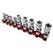 Sunex Universal Ext Star Socket Set 1/4" Dr, 9 Pieces 9912 - alternate 1