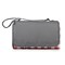 Picnic Time Family Of Brands Blanket Tote Outdoor Picnic Blanket, Red & White Gingham Pattern with Gray Flap 820-00-300-000-0 - alternate 1