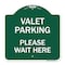 Signmission Green & White, 18 Inch x 18 Inch, Heavy Gauge Aluminum A-DES-GW-1818-22746 - alternate 1