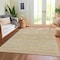 Homeroots 8' X 10' Sage Striped Washable Indoor Outdoor Area Rug 607977 - alternate 3