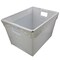 Flipside Corrugated Postal Storage Tote, 18-1/4 in L x 13-1/4 in W x 11-3/5 in H, Translucent, Plastic, 4 PK 40102 - alternate 4