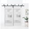 Sartodoors Sliding Closet 3 Lites Barn Bypass Doors, Lucia 4070 White Silk with Frosted Glass, Sturdy 6.6ft Ra LUCIA4070BBB-WS-36 - alternate 1
