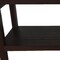 Homeroots Rectangular Teak Shower Outdoor Bench With Shelf In Brown Finish 376669 - alternate 3