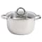 Oster Sangerfield 6 Quart Stainless Steel Casserole Pan with Steamer Insert and Lid 111922.03 - alternate 2