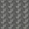 Homeroots 10' X 14' Black And Ivory Geometric Washable Indoor Outdoor Area Rug 594982 - alternate 2