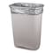 Reprime 56 gal Trash Bags, 44 in x 55 in, Super Extra Heavy-Duty, 1.6 mil, Gray, 100 PK H56   G - alternate 2
