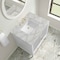 James Martin Vanities Myrrin 30" Single Vanity, Bright White w/ 3 CM Victorian Silver Silestone Top 485-V30-BW-3VSL - alternate 3