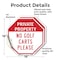 Signmission Private Property No Golf Carts Plea, 18 inch X 18 inch, Vinyl Decal, 2PK OC-D-2PACK-18-164 - alternate 3