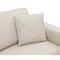 Homeroots Beige Italian Leather Reclining L Shaped Two Piece Corner Sectional 482251 - alternate 4
