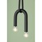 Mitzi Whit 2 Light Pendant 6 In. Polished Nickel/Black H382702-PN/BK - alternate 4