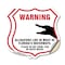 Signmission Alligator Warning Shield Sign Warning Al, 12 inch X 12 inch, Vinyl Decal, 2PK SHI-D-2PACK-12-359 - alternate 1