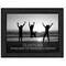 Homeroots Teamwork 5 Black Framed Print Wall Art 405370 - alternate 1