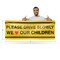 Signmission Please Drive Slowly We Love Our Children, 24 Inch x 72 Inch, Vinyl Banner B-72-30810 - alternate 4
