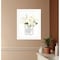 Homeroots Bathroom Flower Ja White Framed Print Bathroom Wall Art 530067 - alternate 3