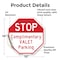 Signmission Stop Complimentary Valet Parking, 10 Inch X 10 Inch, Vinyl Decal OC-D-10-297 - alternate 3