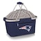 Picnic Time Family Of Brands NFL New England Patriots - Metro Basket Collapsible Cooler Tote 645-00-138-194-2 - alternate 1